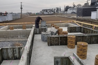 水戸市M様邸 基礎パネルはずし