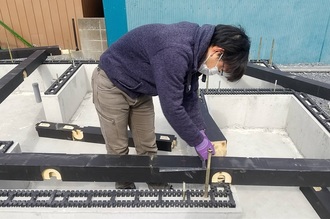 水戸市M様邸 土台敷