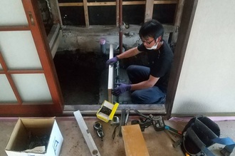 新しい基礎作り(リフォーム)