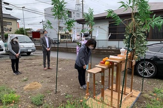 水戸市N様邸の地鎮祭